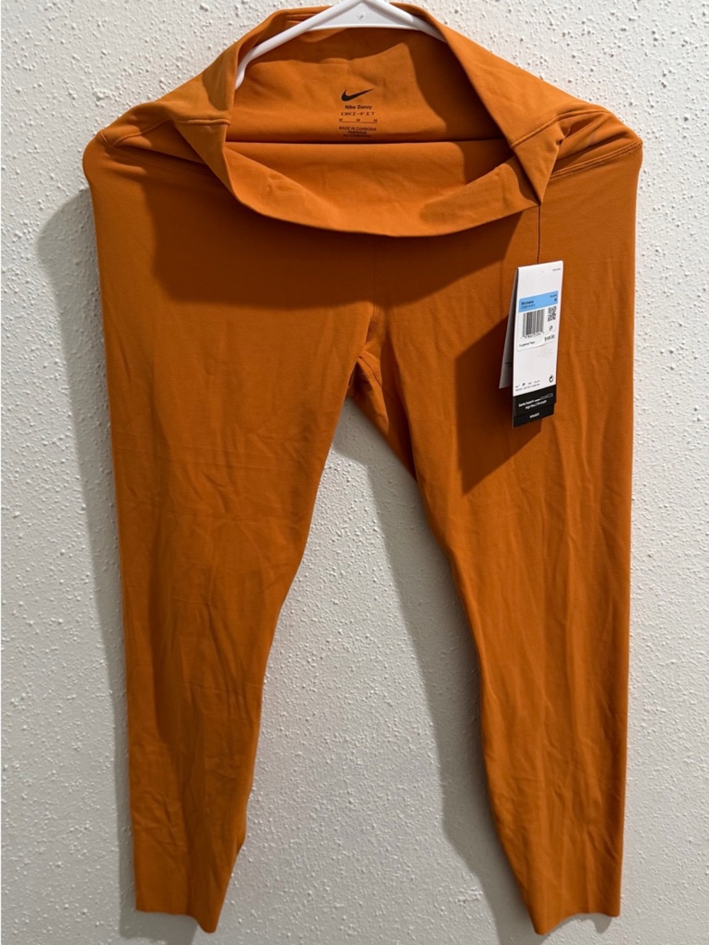Nike Zenvy Dri-FIT Orange Top